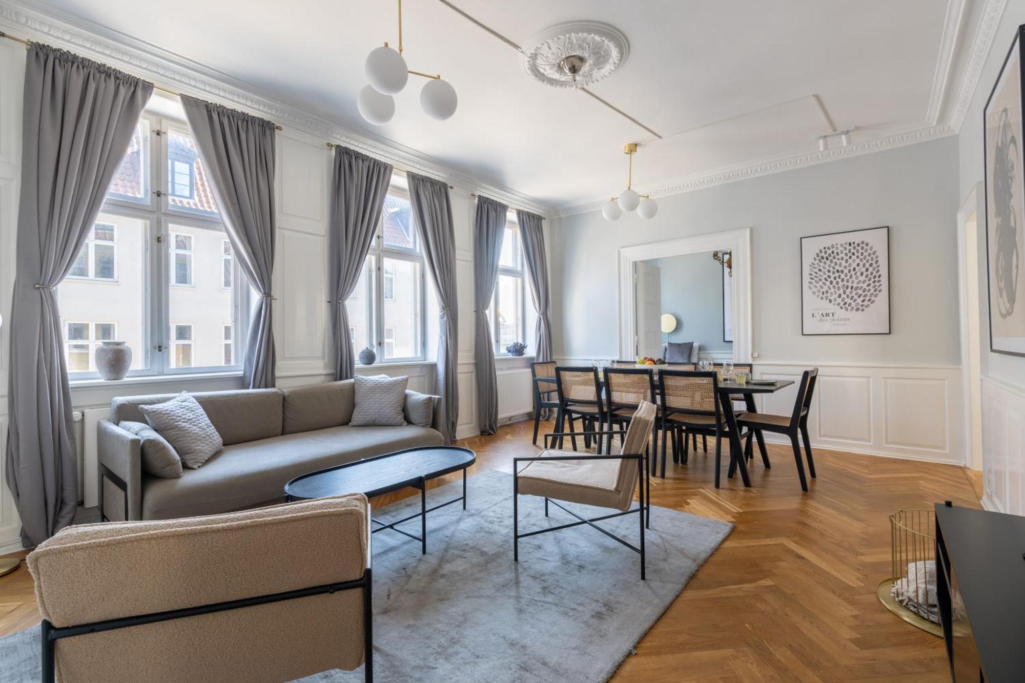 Large Apartment With Canal View In Central Cph City Copenhague Extérieur photo